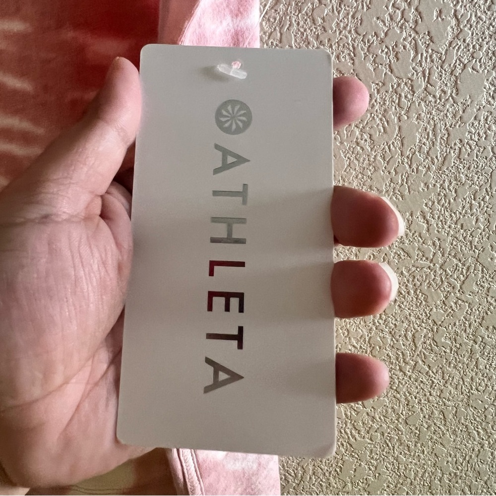 Athleta Organic Daily Tie Dye Printed Tank Size 1X NWT - Picture 6 of 7